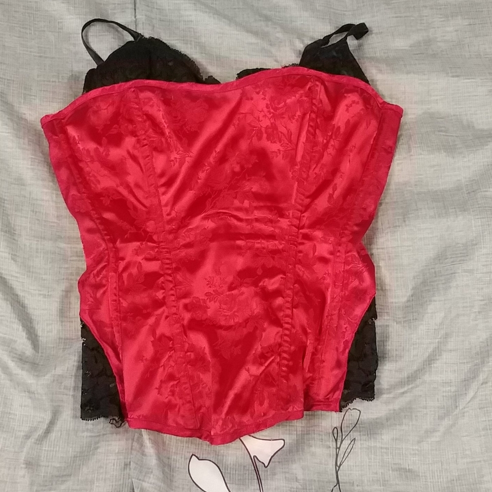 Red corset